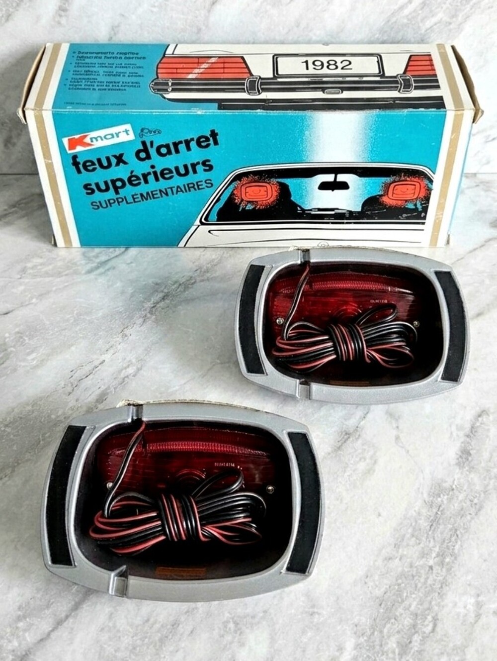 NOS 1982 Kmart Vintage Brake Light Kit - Stedall Hayes Middx England - In Box